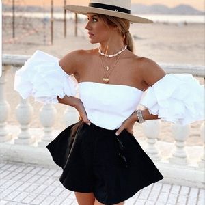 🎈LAST ONE! Zara ruffled polin top